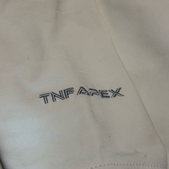 The North Face APEX Bionic White Gray Fleece Waterproof Jacket - Picture 4 of 6